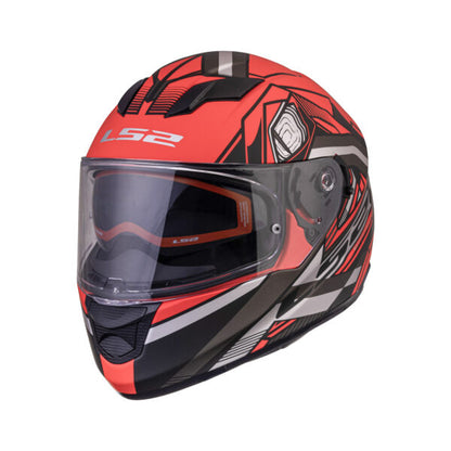 LS2 Helmets Stream Evo Reflex Red Black 7c - Ff320