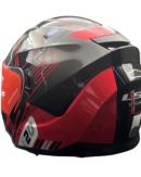 LS2 Helmets Stream Evo Sche Black Red D-ring - FF320