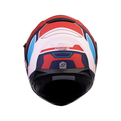 LS2 Helmets Stream Evo Xplorer White Red - Ff320