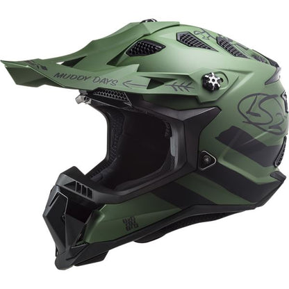 LS2 Helmets Subverter Evo Cargo Matt Military Green - Mx700