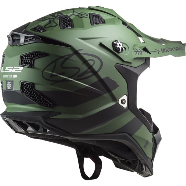 LS2 MX700 Subverter Evo Cargo Matt Military Green Helmet - Riders Junction