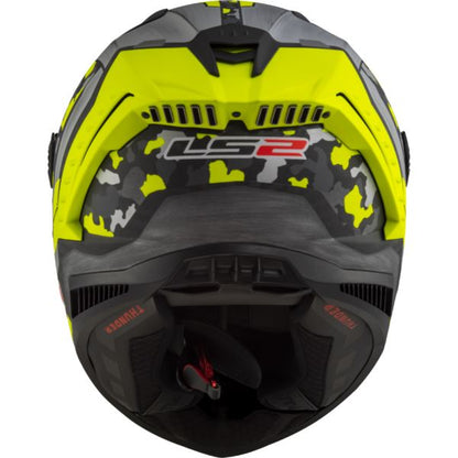 LS2 Helmets Thunder C Space H-v Yellow Grey-06 - FF805