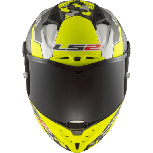 LS2 Helmets Thunder C Space H-v Yellow Grey-06 - FF805