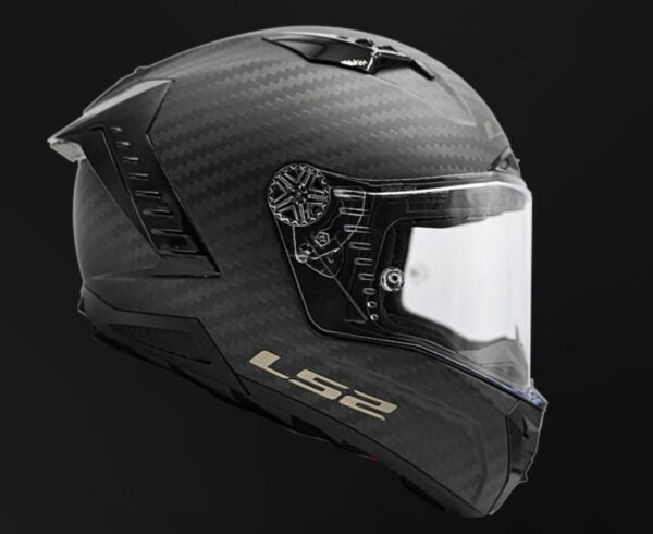 LS2 FF805 Thunder Carbon Racing Fim Matt Black Helmet