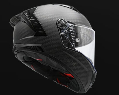 LS2 FF805 Thunder Carbon Racing Fim Matt Black Helmet