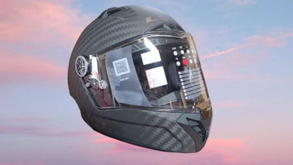 LS2 FF805 Thunder Carbon Racing Fim Matt Black Helmet