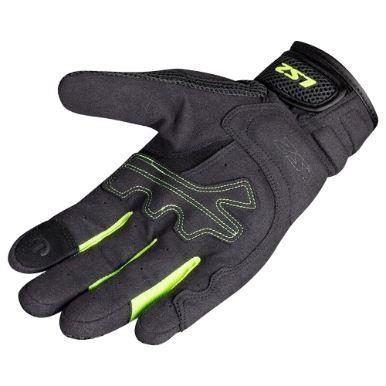 LS2 Kubra Man Gloves Anthracite Hiv Yellow - Riders Junction