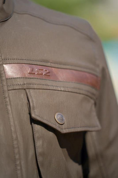 LS2 Liberty Man Jacket Brown