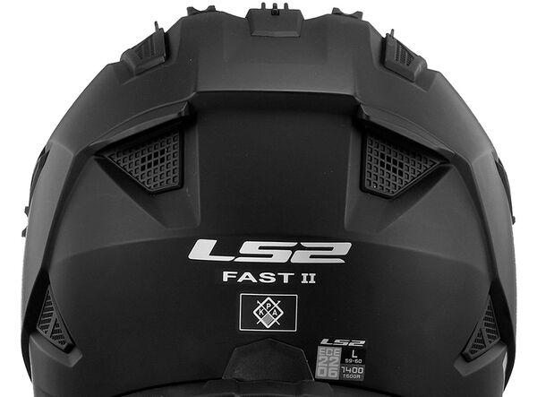 LS2 MX437 Fast II Wash White-06 - Helmet - Riders Junction