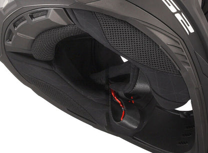 LS2 MX437 Fast Evo Launch Blue Hi-vis - Helmet