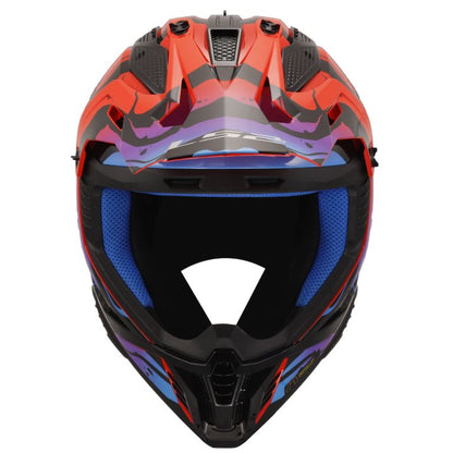 LS2 MX437 Fast Ii Wash Red-06 - Helmet - Riders Junction