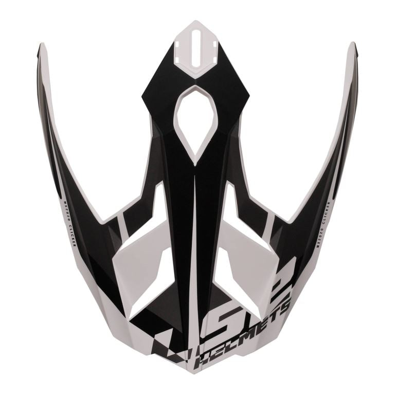 LS2 MX701 Peak Alter Matt Black White