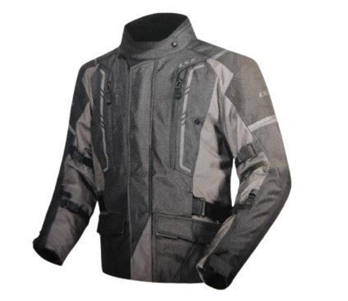 LS2 Narvik Riding Jacket - Black Dark Grey