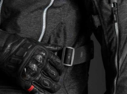 LS2 Narvik Riding Jacket Black Grey Yellow