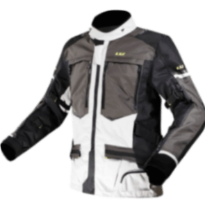 LS2 Norway Riding Jacket - Black Grey Yellow