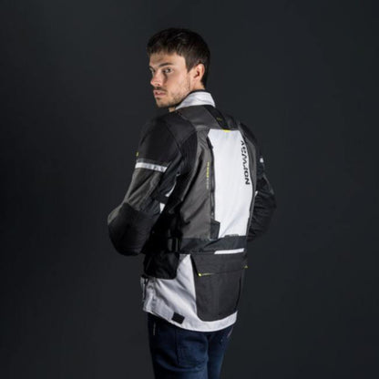 LS2 Norway Riding Jacket - Black Grey Yellow