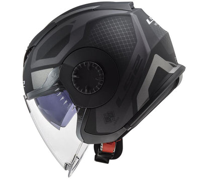 LS2 OF570 Verso Marker Matt Black Titanium