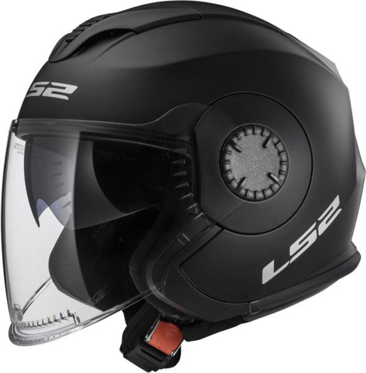 LS2 OF570 Verso Single Mono Matt Black Helmet
