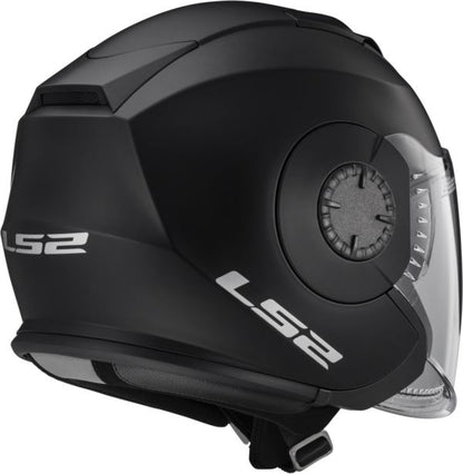 LS2 OF570 Verso Single Mono Matt Black Helmet