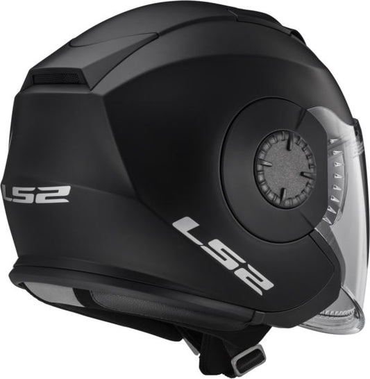 LS2 OF570 Verso Single Mono Matt Black Helmet