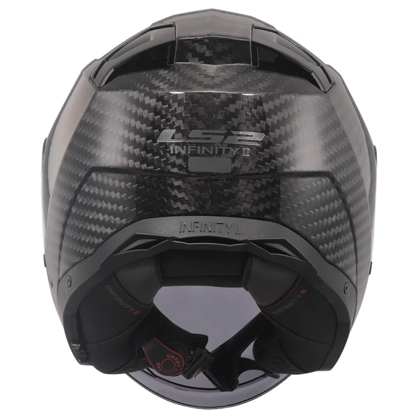 LS2 OF603 Infinity II Glossy Carbon Jet Helmet
