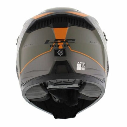 LS2 OF606 Drifter Devor Matt Sand-Helmet