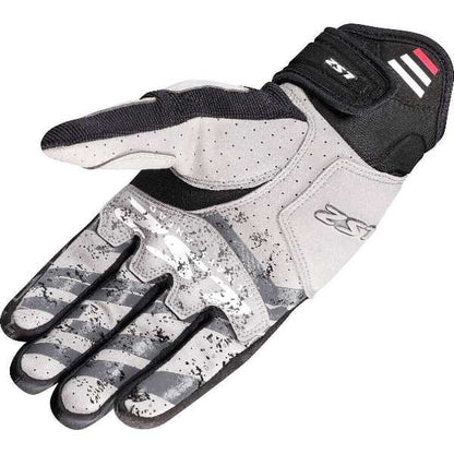 LS2 Ravin Man Motorcycle Gloves Black
