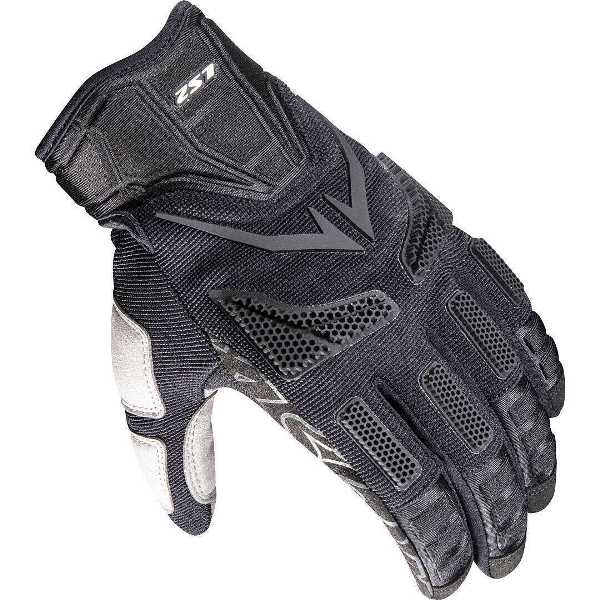 LS2 Ravin Man Motorcycle Gloves Black