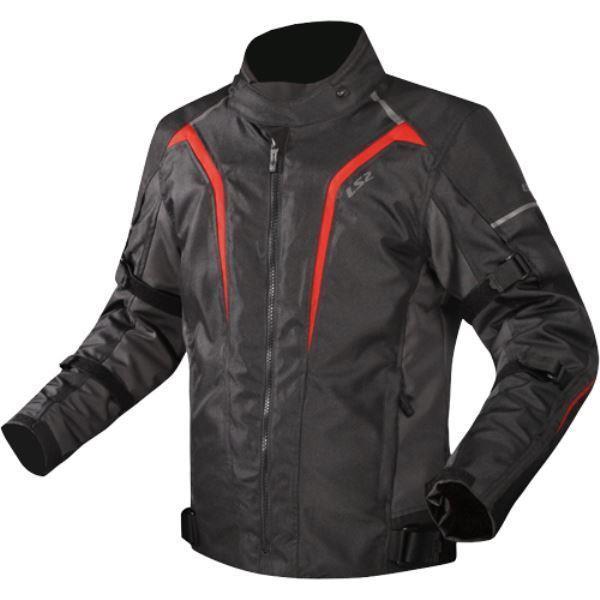 LS2-SEPANG Riding Jacket (Black Grey-Red)