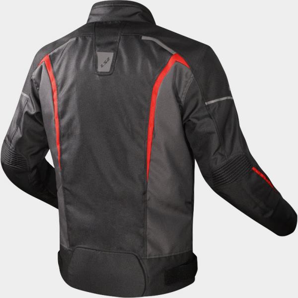 LS2 SEPANG Riding Jacket (Black Grey-Red)