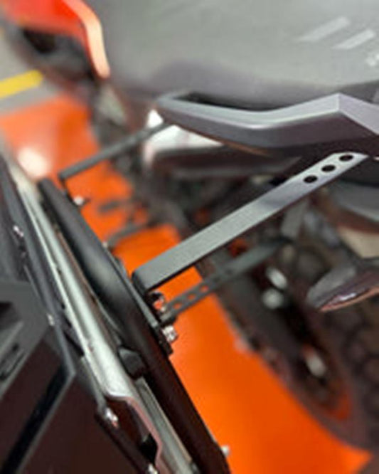 LS2 Side Case Black 38L + Pipe Case Black 32L