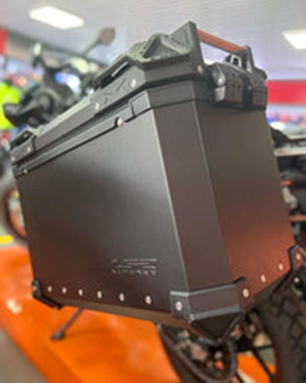 LS2 Side Case Black 38L + Pipe Case Black 32L