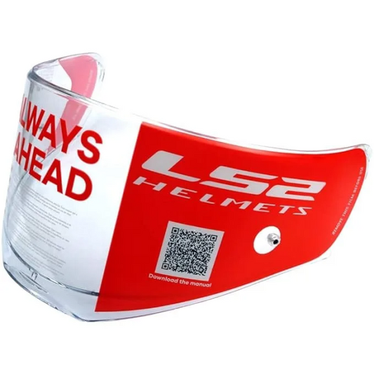 LS2 Spare Clear Visor For FF390 Helmets
