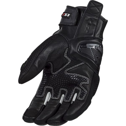 LS2 Spark 2 Air Man Gloves Black H-V Yellow