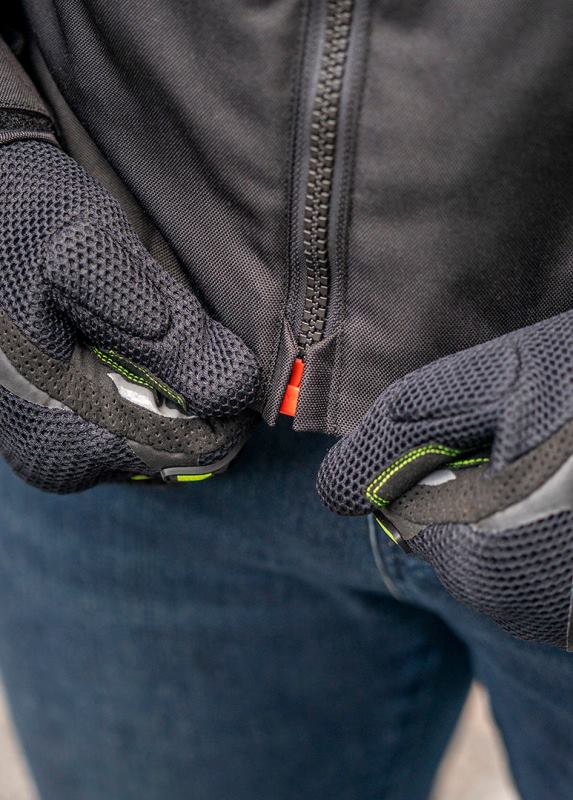 LS2 Zoom Man Jacket Black Red