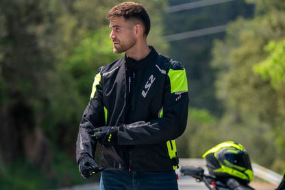 LS2 Zoom Man Jacket Black Red