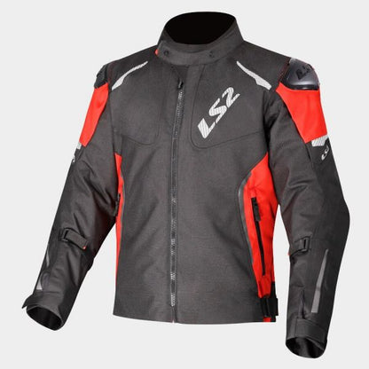 LS2 Zoom Man Jacket Black Red