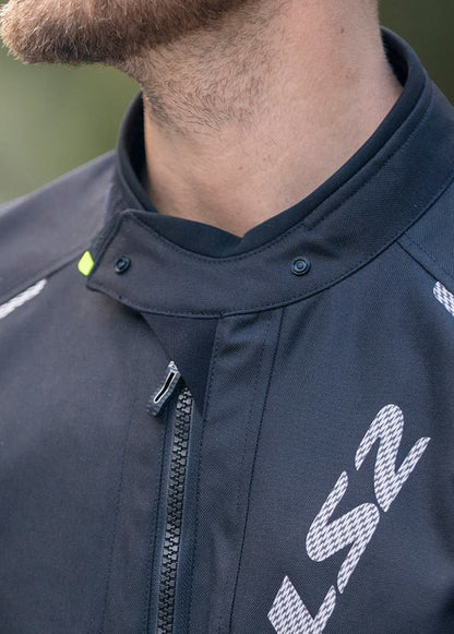 LS2 Zoom Man Jacket Black Yellow