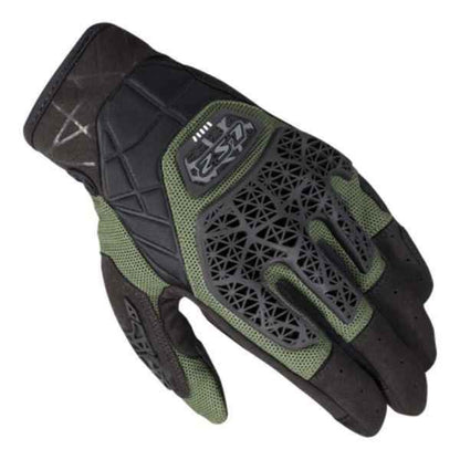 LS2 All Terrain II Black Green Riding Gloves