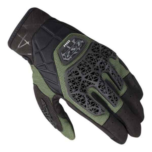 LS2 All Terrain II Black Green Riding Gloves