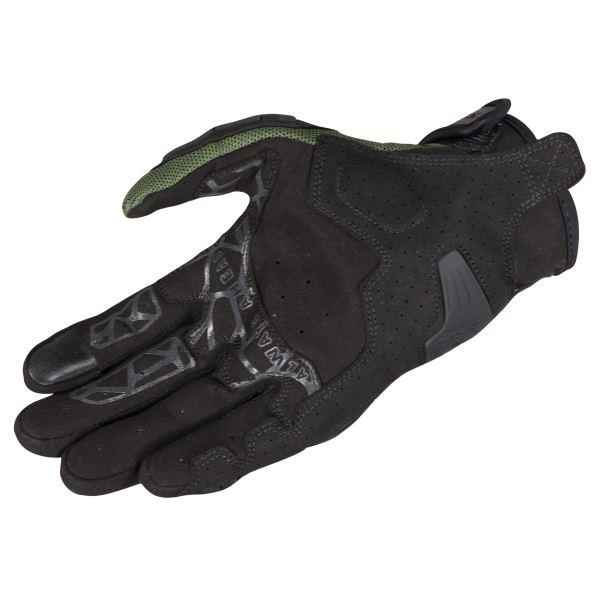 LS2 All Terrain II Black Green Riding Gloves