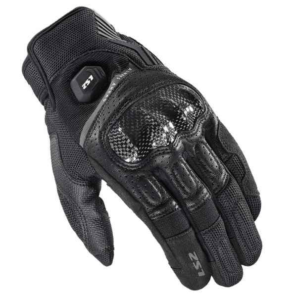 LS2 Atom Man Riding Gloves Black