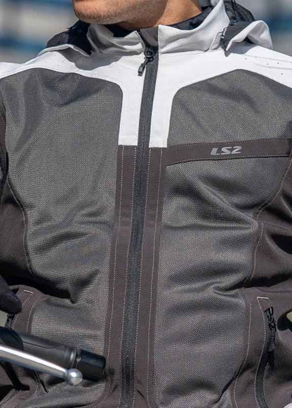 LS2 Bolton Air Man Black Jacket