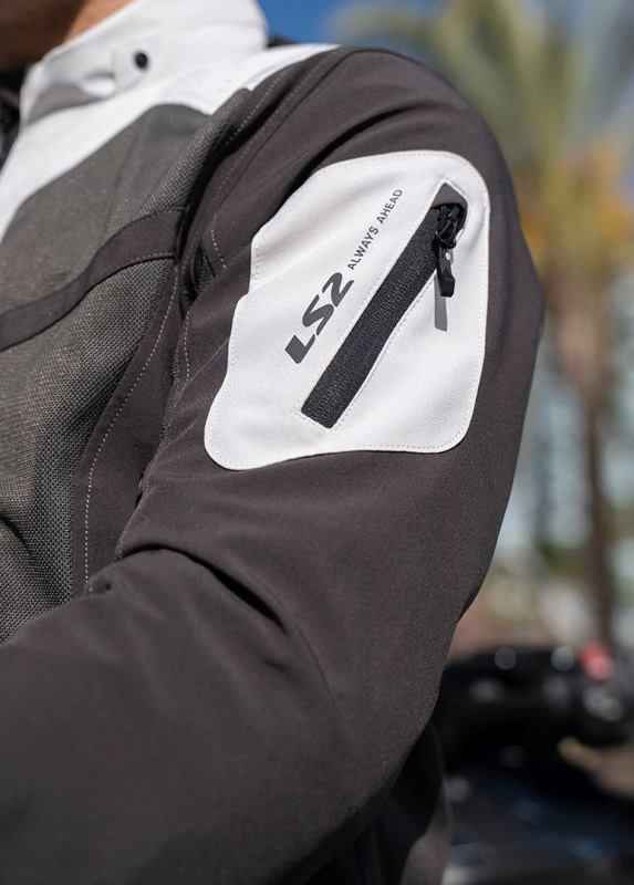 LS2 Bolton Air Man Black Jacket