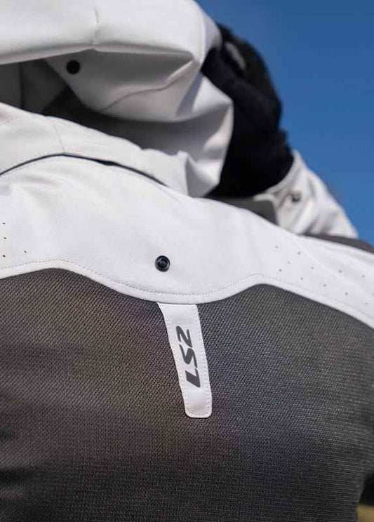 LS2 Bolton Air Man Green Grey Jacket