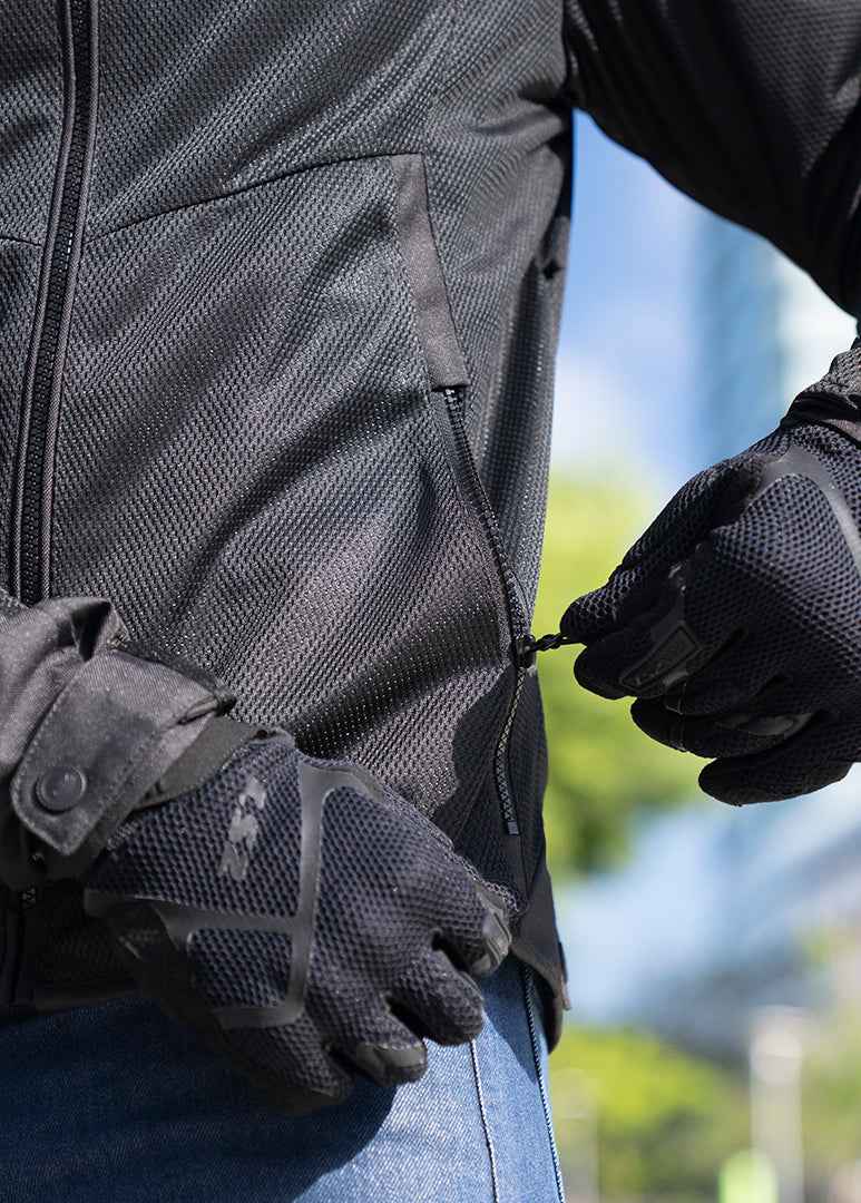 LS2 Breeze Jacket CE Class A Certified Jacket (Black)