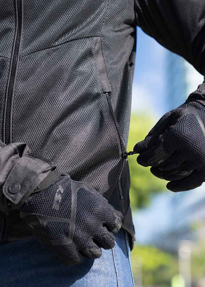 LS2 Breeze Jacket CE Class A Certified Jacket (Black)