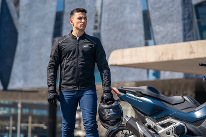 LS2 Breeze Jacket CE Class A Certified Jacket (Black)