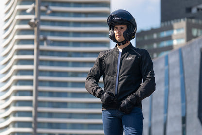 LS2 Breeze Jacket CE Class A Certified Jacket (Black)
