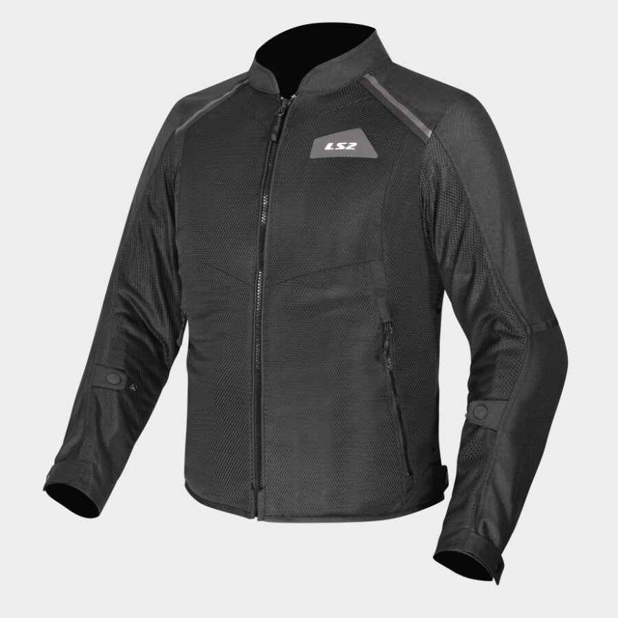 LS2 Breeze Jacket CE Class A Certified Jacket (Black)